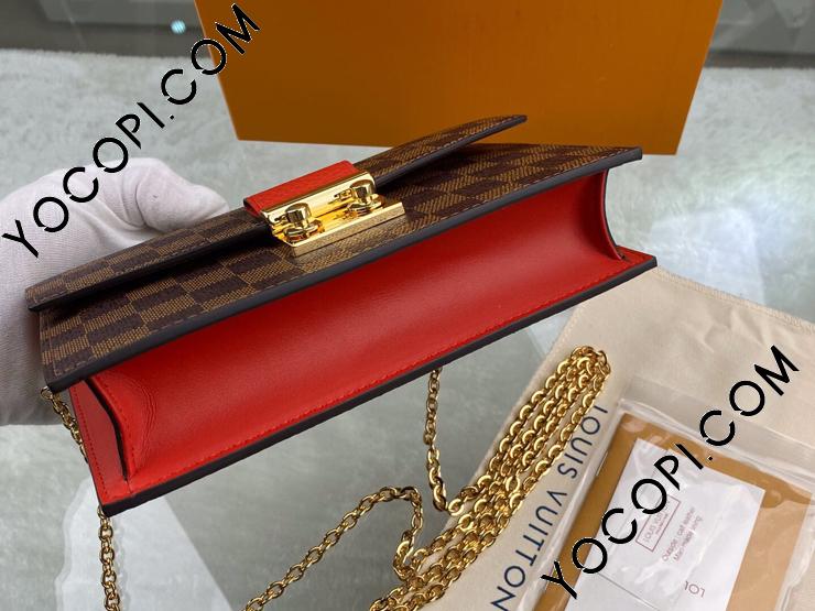 N60288】 LOUIS VUITTON ルイヴィトン ダミエ・エベヌ 財布