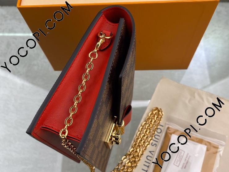 N60288】 LOUIS VUITTON ルイヴィトン ダミエ・エベヌ 財布