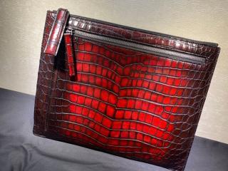 テルシオ アリゲーターレザー財布 ベルルッティ(Berluti)バッグ・カバン クラッチバッグ