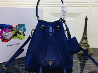 【1BE032-4-S】 PRADA プラダ サフィアーノ バッグ コピー S級品 Saffiano サフィアーノレザー バケットバッグ レディース ショルダーバッグ 7色選択可