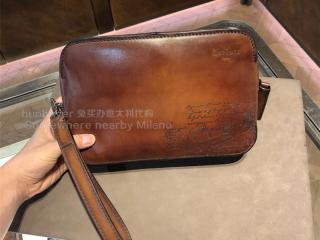 Berluti クラッチバッグProfil Venezia紳士用 16*24*6cm