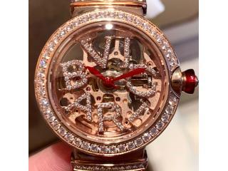 LVCEA時計 bvlgari女性用時計33ｍｍ 腕時計機械式