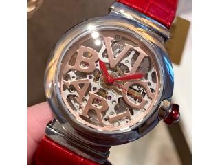 LVCEA時計 bvlgari女性用時計33ｍｍ 腕時計機械式