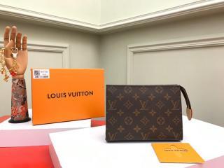 【M47544】 LOUIS VUITTON ルイヴィトン モノグラム バッグ コピー ポッシュ・トワレ 19 化粧用ポーチ レディース クラッチバッグ