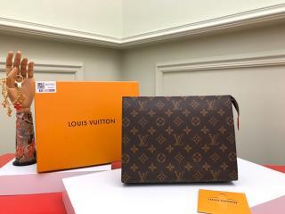 【M47542】 LOUIS VUITTON ルイヴィトン モノグラム バッグ スーパーコピー ポッシュ・トワレ 26 化粧用ポーチ レディース クラッチバッグ
