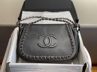 【A88792】 CHANEL シャネル バッグ スーパーコピー 15年秋冬 レディース ショルダーバッグ ブラック