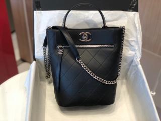 【AS0577 B00377 94305】 CHANEL 19SS シャネル バッグ コピー バケット バッグ レディース ショルダーバッグ 4色可選択 ブラック