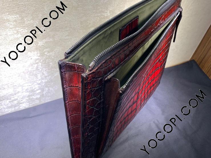テルシオ アリゲーターレザー財布 ベルルッティ(Berluti)バッグ テルシオ アリゲーターレザー財布 ベルルッティ(Berluti)バッグ