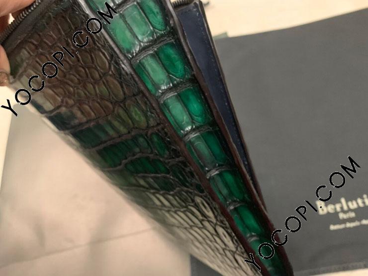 テルシオ アリゲーターレザー財布 ベルルッティ(Berluti)バッグ テルシオ アリゲーターレザー財布 ベルルッティ(Berluti)バッグ