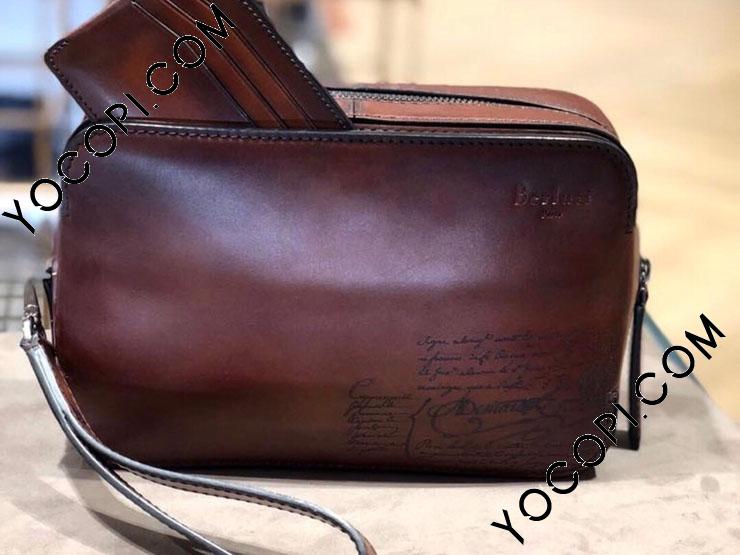 Petit Jour Berluti クラッチバッグ 紳士用バッグ 18*26*7cm_ 