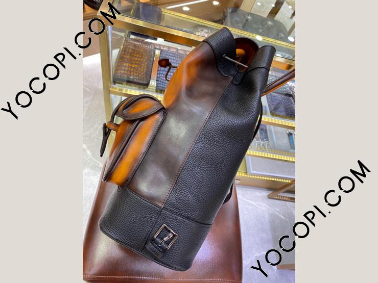 ベルルッティ リュック Rosewood Scritto Leather Pouch | Berluti DE