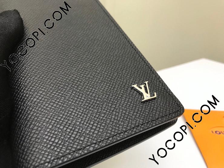 Louisvuitton　財布　メンズ　M30285　二つ折り長財布　黒　本革 M30285】 LOUIS VUITTON ルイヴィトン タイガ 長財布 コピー