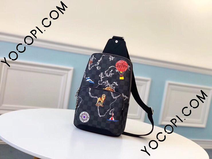 N40237】 LOUIS VUITTON ルイヴィトン ダミエ・グラフィット バッグ