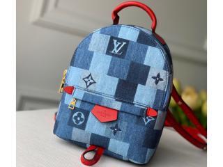 【M45043】 LOUIS VUITTON ルイヴィトン デニム・モノグラム バッグ コピー パームスプリングス バックパック MINI レディース バックパック