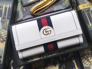 【523153 DJ2DG 8454】 GUCCI グッチ 長財布 コピー オフィディア コンチネンタルウォレット レディース 二つ折り財布 2色可選択 ホワイト