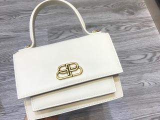 【580640-s-2】 BALENCIAGA S級 バレンシアガ バッグ コピー SHARP シャープ サッチェル レディース ショルダーバッグ XS 2色可選択