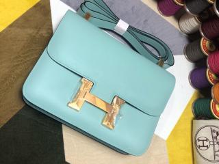 【H1050-11】 HERMES エルメス コンスタンス バッグ スーパーコピー Constance ヴォー・エプソン レディース ショルダーバッグ 马卡兰 18cm/23cm ゴールド/シルバー金具 可選