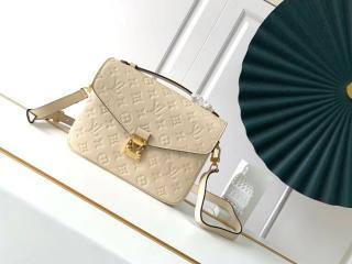 【M44072】 LOUIS VUITTON ルイヴィトン モノグラム・アンプラント バッグ コピー ポシェット・メティス MM レディース ショルダーバッグ 7色可選択 クリーム