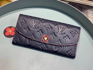 【M68327】 LOUIS VUITTON ルイヴィトン モノグラム・アンプラント 長財布 コピー ポルトフォイユ・エミリー レディース 二つ折り財布