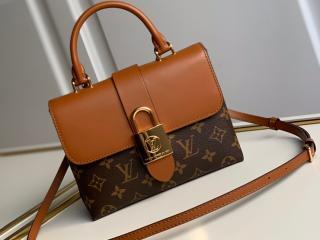 【M44654】 LOUIS VUITTON ルイヴィトン モノグラム バッグ コピー ロッキー BB ハンドバッグ レディース ショルダーバッグ 6色可選択 キャメル