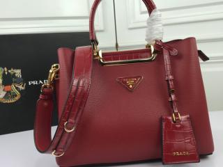 【PR66152-S-1】 PRADA S級品 プラダ バッグ スーパーコピー ハンドバッグ レディース ショルダーバッグ 4色可選択 