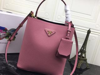 【1BA212-2ERX-5-S】 PRADA プラダ バッグ コピー S級品 Saffiano プラダ パニエ サフィアーノレザーバッグ ハンドバッグ レディース ショルダーバッグ 10色可選択