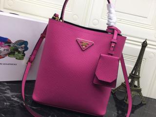 【1BA212-2ERX-6-S】 PRADA プラダ バッグ スーパーコピー S級品 Saffiano プラダ パニエ サフィアーノレザーバッグ ハンドバッグ レディース ショルダーバッグ 10色可選択