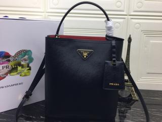 【1BA212-2ERX-10-S】 PRADA プラダ バッグ スーパーコピー S級品 Saffiano プラダ パニエ サフィアーノレザーバッグ ハンドバッグ レディース ショルダーバッグ 10色可選択