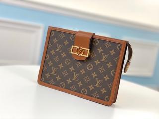 【M69184】 LOUIS VUITTON ルイヴィトン モノグラム・リバース バッグ コピー ポシェット・ドーフィーヌ レディース クラッチバッグ