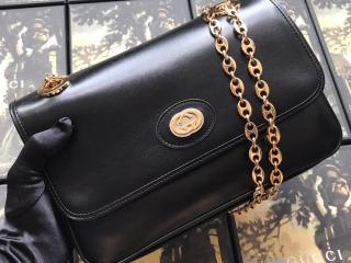 【576421 1DB0X 1000】 GUCCI グッチ バッグ スーパーコピー レザー スモール レディース ショルダーバッグ 3色可選択 ブラック