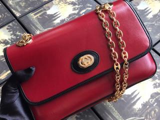 【576421 1DB0X 6663】 GUCCI グッチ バッグ コピー レザー スモール レディース ショルダーバッグ 3色可選択 レッド