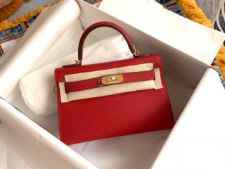 可愛い HERMES エルメス ミニケリー バッグMini Kellyスーパーコピー ゴルード金具