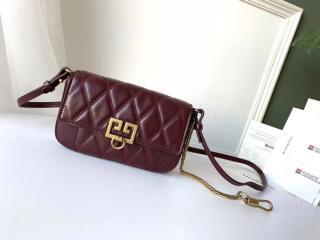 【BB604DB08Z-003】 GIVENCHY N級品 ジバンシィ バッグ スーパーコピー Pocket ダイヤモンド キルトレザー ポケット ミニ レディース ショルダーバッグ 4色可選択