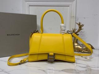 【593546-13】 N級 BALENCIAGA バレンシアガ バッグ コピー Hourglass アワーグラスシェイプ スモール トップハンドルバッグ レディース ショルダーバッグ 5色可選択