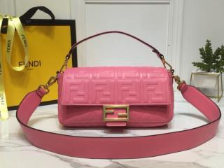 【8BR600-5】 FENDI N級 フェンディ バッグ スーパーコピー BAGUETTE バゲット ナッパレザーバッグ レディース ショルダーバッグ 6色可選択