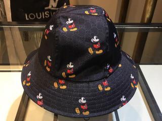 ディズニーGucci野球帽カジュアルサンバイザーブーム グッチ男女通用帽子ミッキー春夏新作