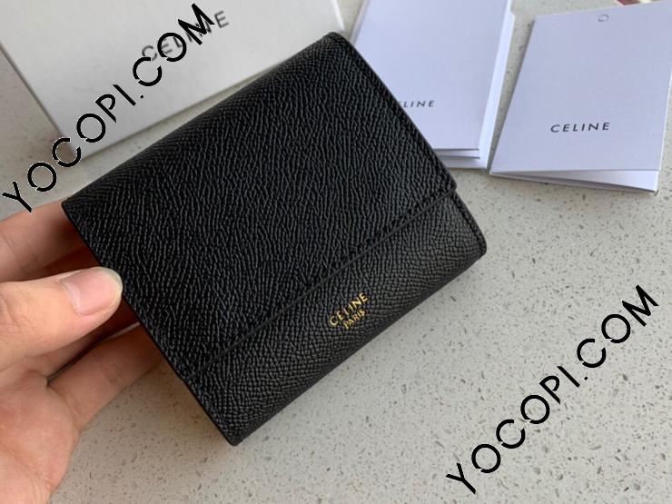 10B573BEL-S-4】 CELINE S級品 セリーヌ 財布 スーパーコピー スモール