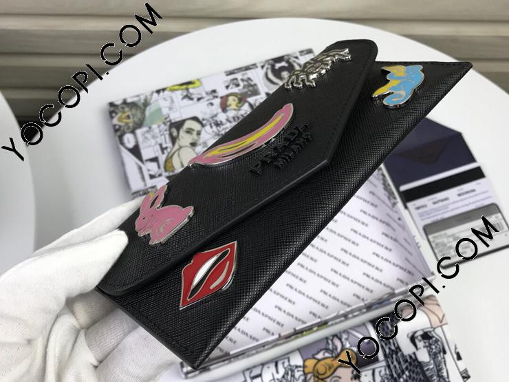 1MF012-2】 PRADA 19新作 プラダ 長財布 スーパーコピー Saffiano