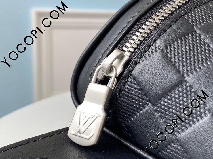 【匿名配送】ルイヴィトンN40298 ダミエアンフィニ バムバッグ ボディバッグ ルイヴィトン LOUIS VUITTON バムバッグ N40298 ブラック ダミエ