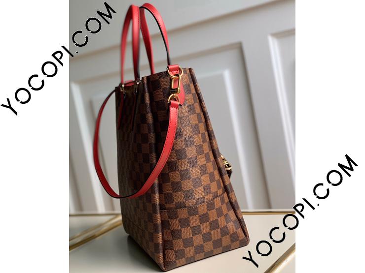 LOUIS VUITTON ルイヴィトン ダミエ 赤 ベルモントN60293 - メルカリ