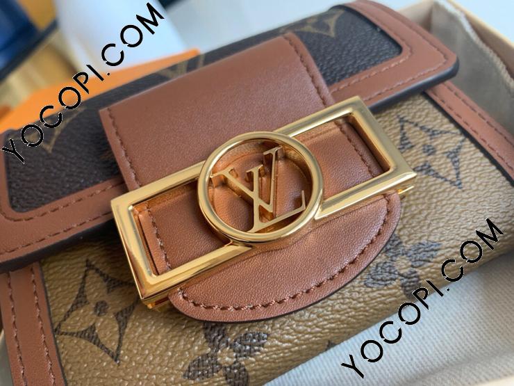 M68725】 LOUIS VUITTON ルイヴィトン モノグラム・リバース 財布 ...