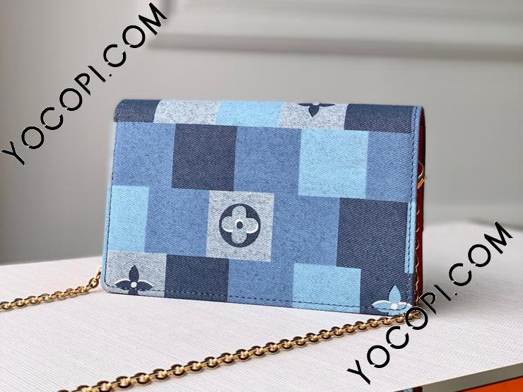 M69036】 LOUIS VUITTON ルイヴィトン デニム・モノグラム 財布