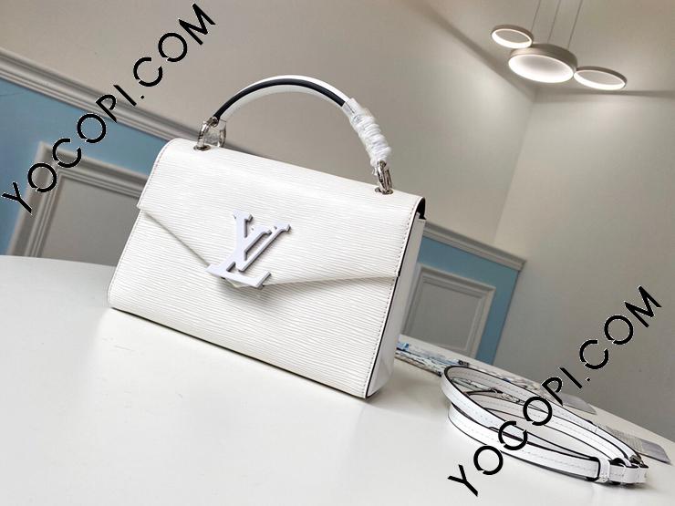 ルイヴィトン ポシェット グルネル エピ ハンドバッグ ホワイト