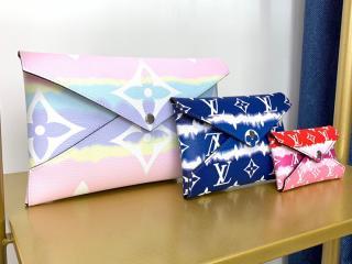 Louis Vuitton Pochette Kirigami LV Escale Pastel/Bleu/Rouge