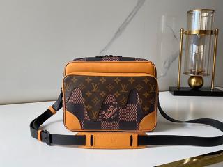 【M44757】 20新作 LOUIS VUITTON ルイヴィトン モノグラム バッグ コピー lv Virgil Abloh メンズ メッセンジャーバッグ