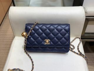 【AP1450 B02991 CH606】 CHANEL シャネル 財布 コピー Wallet On Chain ラムスキン チェーンウォレット レディース ショルダーバッグ 7色可選択