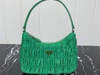 【1NE204-QR1-S-3】 PRADA S級品 プラダ バッグ スーパーコピー Saffiano ナイロンxサフィアーノレザー ミニバッグ レディース ハンドバッグ 7色可選択