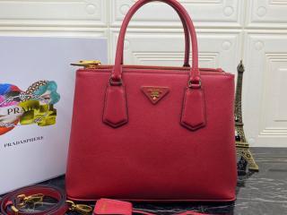 【1BA232-S-4】 PRADA S級品 プラダ バッグ スーパーコピー Galleria Saffiano ガレリアバッグ レディース ハンドバッグ 5色可選択