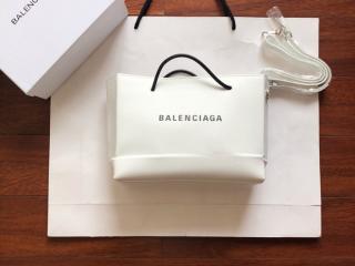 【382L69-2】 BALENCIAGA N級 バレンシアガ バッグ スーパーコピー ミニ・トートバッグ 小牛革 ショルダーバッグ 3色可選択 白