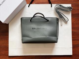 【382L69-3】 BALENCIAGA N級 バレンシアガ バッグ コピー ミニ・トートバッグ 小牛革 ショルダーバッグ 3色可選択 深灰